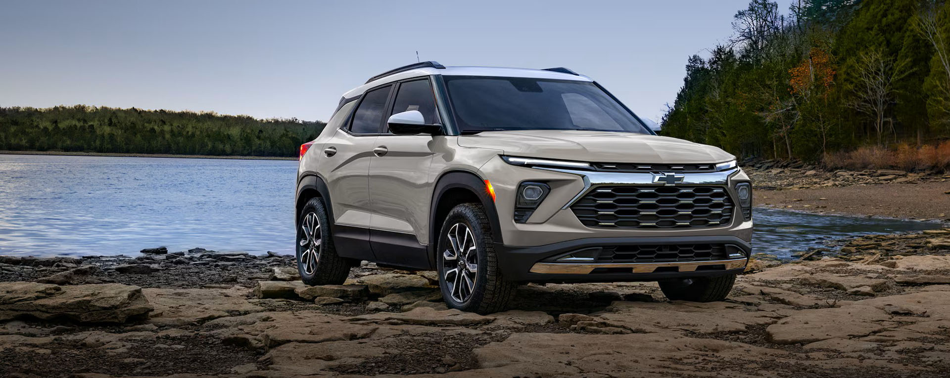 2026 Trailblazer front view from the outside outdoors