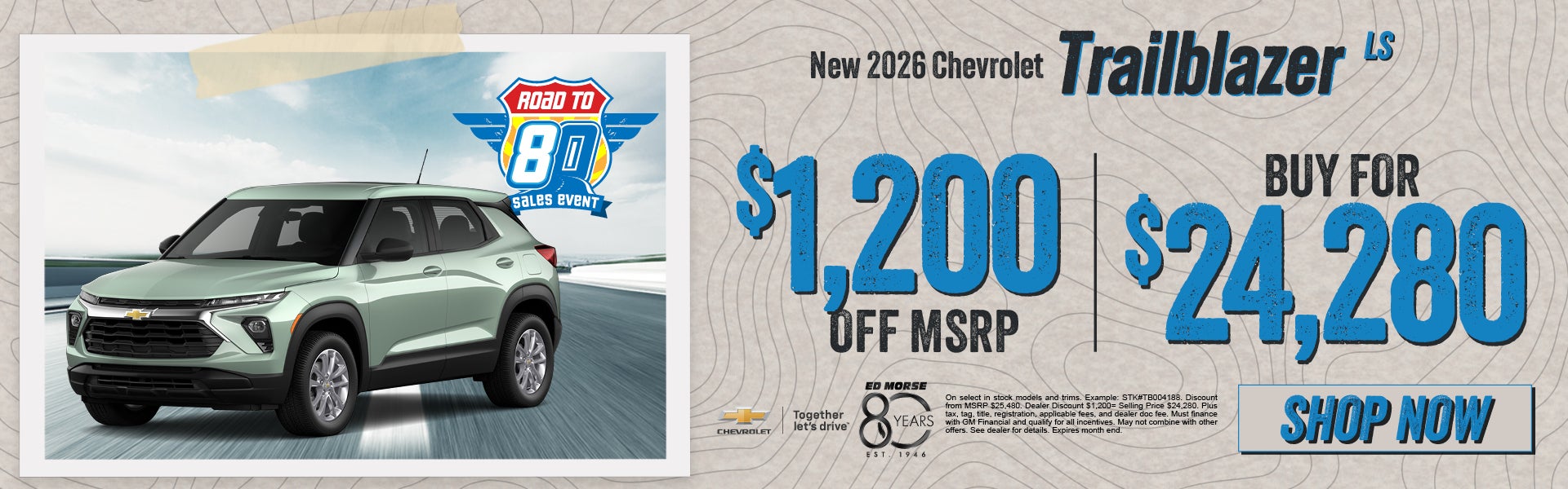 New 2026 Chevrolet Trailblazer LS