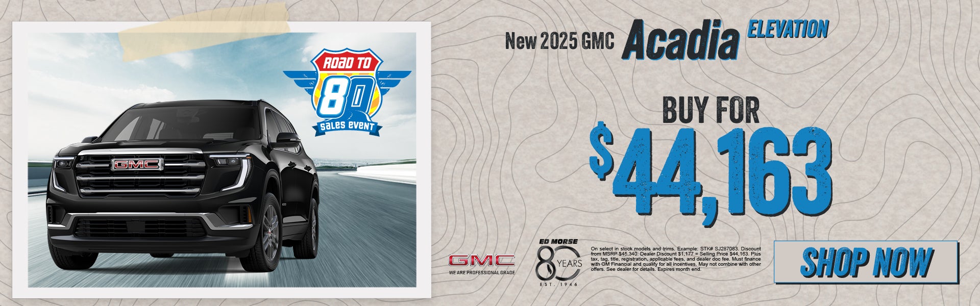 New 2025 GMC Acadia ELEVATION