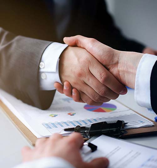 Handshake, Ed Morse Chevrolet in KEWANEE IL