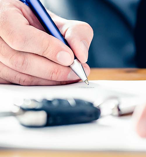 Signing Contract, Ed Morse Chevrolet in KEWANEE IL